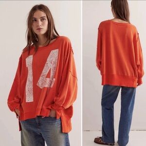 Free People We The Free Graphic Camden Pullover